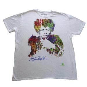 Authentic Hendrix Jimi Hendrix Graphic T-Shirt - Vintage Design
